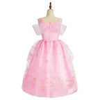 Little Girls Children Sleeveless Pink Dresses Children Summer Clothing Kids Princess Carnival Christmas Luxury Cosplay Dresses