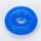 Pet Chew Toy Soft Rubber Bite-resistance Bone Shape Teeth Grinding Chewing Toys for Small Dogs Training Pet Supplies