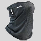 Sun Protection Mask Mesh Breathable Ear Loop Mask Elastic Sunscreen Anti-UV Face Covering Thin Breathable Sports Neck Gaiter