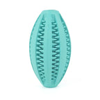 Pet Dog Chew Toys Teeth Cleaning Snack Ball Pet Dog Toy Ball Natural Rubber Super Tough Interactive Bouncy Pet Supplies