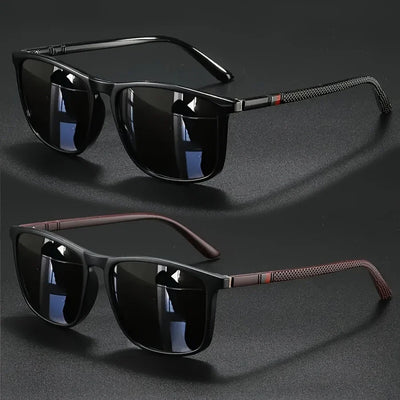 Luxury Vintage Square Polarized UV400 Sunglasses for Men & Women