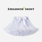 Baby Girls Tutu Fluffy Skirt Toddler Princess Ballet Dance Tulle Mesh Skirt Kids Cake Skirt Cute Girls Clothes Pettiskirt Skirt