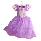 Girls Princess Dress Kid Cinderella Snow White Aurora Rapunzel Cinderella Halloween Costume Children Birthday Party Dress