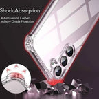 Hybrid Shockproof Case For Samsung Galaxy S26 S25 FE S24 S23 S21 S22 Plus Ultra Clear Hard Case For Samsung A57 A37 A56 A36 A54