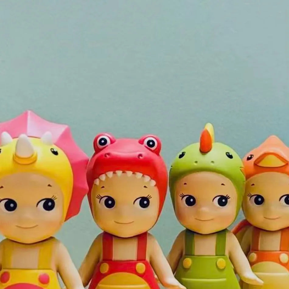 Blind Box Mystery Box Dinosaur Series Mini Anime Figurines Car Ornaments Children's Christmas and Birthday Gifts