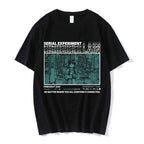 Anime Serial Experiments Lain T-Shirt Men Women Graphic T Shirts Unisex Iwakura Manga Girl Sci Fi Short Sleeve Tee Tops 62463