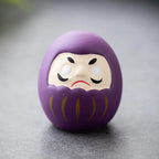 1pc Japanese Ceramic Daruma Statue Daruma Tumbler Crafts Lucky Fortune Ornament Landscape Daruma Doll Fengshui Home Decor Gift
