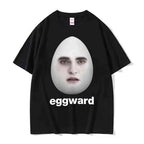 Hot Twilight Eggward Funny Meme T Shirt Edward Cullen Parody Humor Tshirt Men Women Casual  Cotton Short Sleeve T-shirt Tops