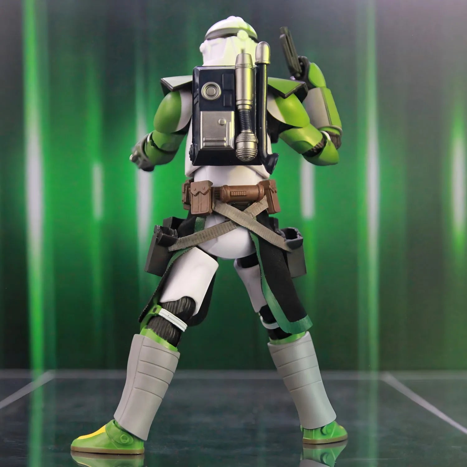 New Body(JOV3.0) Star Wars Commander Doom's Unit Clone Command ARC Trooper Heavy JET Doom Legion Battlefront II 6" Action Figure