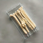 5pcs/pack Creative Bone-Shaped Ballpoint Pens Fun Unique Gift For Nurses Doctors Office Use Medical Notebook Writing Supplies