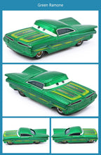 Disney Pixar Cars Ramone Series Colors Golden Green Red Purple 1:55 Alloy Diecast Children's Toy Car Model Gift