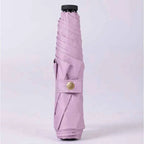 125g Japanese ultra-light portable sun umbrella sun protection and ultraviolet rain dual-purpose 3-fold 6-bone pencil umbrella f