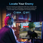 Baseus GH02 Gaming Wireless Headphones – RGB Over-Ear Bluetooth 5.3
