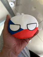 70 styles 10cm Country Ball Plush Toys Polandball Pendant Country Balls Countryball Stuffed Doll Toy Christmas Gift for Kids