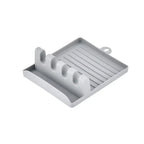 Kitchen Spatula Rack Pot Lid Rack Shelves Countertop Shovel Spoon Shelf Soup Spoon Pad Put Soup Spoon Chopsticks Holder