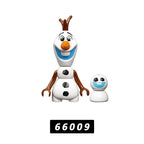 5pcs/set Disney FROZEN Series Princess Elsa Mini Figma 66006-66010 Building Blocks Model Toys for Children