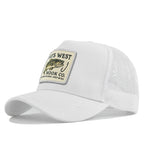 High Quality Fishing Embroidery Baseball Cap for Men Women Outdoor Fishing Snapback Mesh Hat Breathable Sunshade Dad Trucker Hat