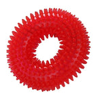 Pet Chew Toy Soft Rubber Bite-resistance Bone Shape Teeth Grinding Chewing Toys for Small Dogs Training Pet Supplies