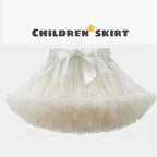 Baby Girls Tutu Fluffy Skirt Toddler Princess Ballet Dance Tulle Mesh Skirt Kids Cake Skirt Cute Girls Clothes Pettiskirt Skirt
