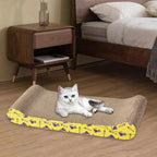Cat Scratching Board Bed Cat Scratchers Cardboard Cat Scratch Pad Nest for Sleeping Playing Grinding Small Medium Large Cats - WTN Essentials 