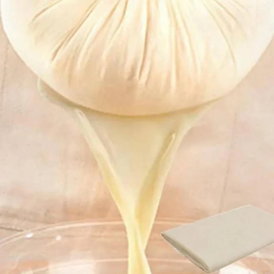 2PCS Cotton Steamer Cloth for Soy Milk Filtering and Food Steaming
