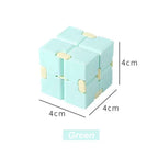 Magic Puzzle Cube Anti Stress Relief Toys for Adults Infinite Flip Funny Cube Sensory Toys for Children Special Needs Xmas Gifts