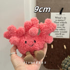 Lemonade Coconut Plush Toy – Very Soft Palm Tree & Red Coral Cartoon Doll, Cute Home Décor & Christmas Gift