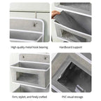1pc Four-layer Storage Bag Door Hanging Fabric Organizer Bag For Sundries Items Underwear Socks