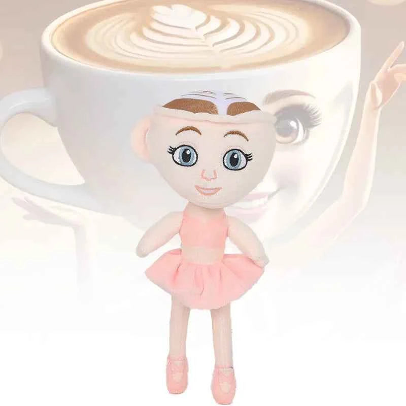 New Italian Brainrot Plush Ballerina Cappuccino Doll Funny Cartoon Alerina Capucciu Soft Stuffed Animal Toy Kids Birthday Gifts