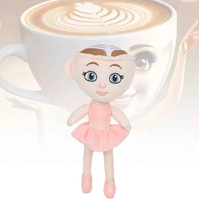New Italian Brainrot Plush Ballerina Cappuccino Doll Funny Cartoon Alerina Capucciu Soft Stuffed Animal Toy Kids Birthday Gifts