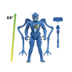 15CM Auto-Morphin Green Black Red BLUE Pink Yellow Ranger Evil Space Alien Goldar Rita Repulsa Putty Patroll Baboo Action Figure