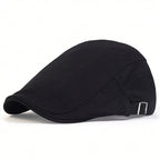 British Newsboy Flat Cap for Casual Vintage Outdoor Style