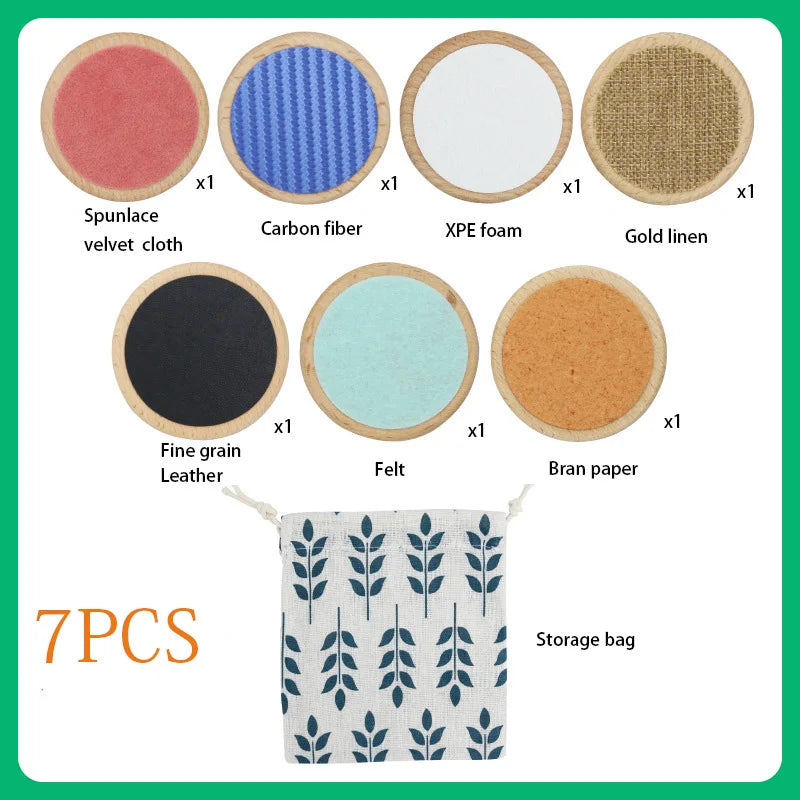Montessori Tactile Board Matching Game for Sensory Learning Kids