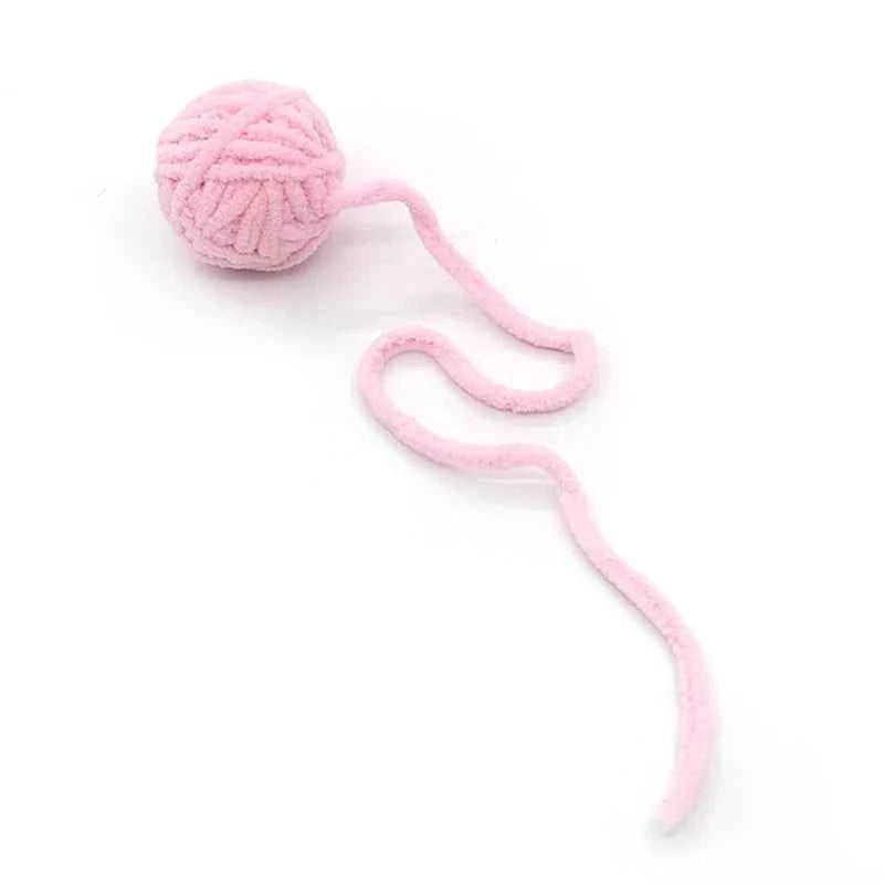 Dr.DC Pet cat toys are self entertaining chew and tease cats toy balls colored wool dog supplies fidget toy for cats accessories