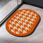 Diatomaceous Earth Bath Mat – Absorbent, Non-Slip Quick-Dry Bathroom & Toilet Floor Rug, Washable Shower Pad