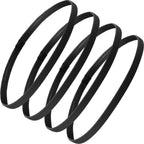 4PCS Unisex Sports Thin Headband Non-Slip Elastic Women Men Yoga Hair Bands Sweatband Football Running Biking Sports Hairband