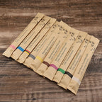 Bamboo Toothbrushes Soft Bristles  Toothbrush Eco Friendly Biodegradable Wooden Handle Teeth Whitening Brush