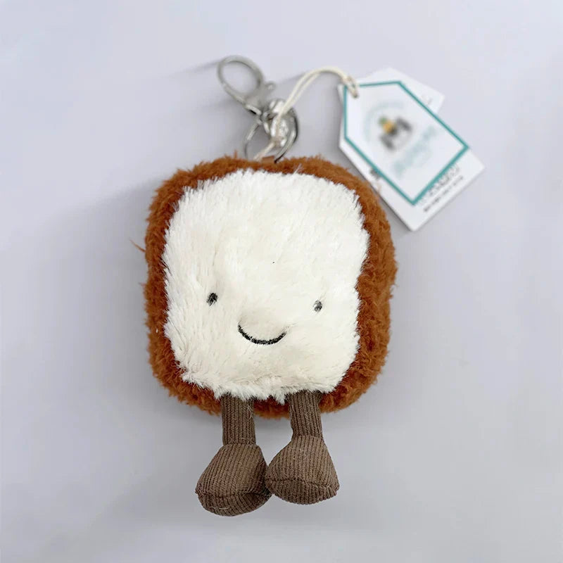 Cute Animal Plush Keychain Soft Bag Charm Collection