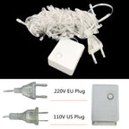 Christmas Lights 5M 10M 20M 30M 50M 100M Led String Fairy Light 8 Modes Christmas Lights For Patio Wedding Party Holiday Lights