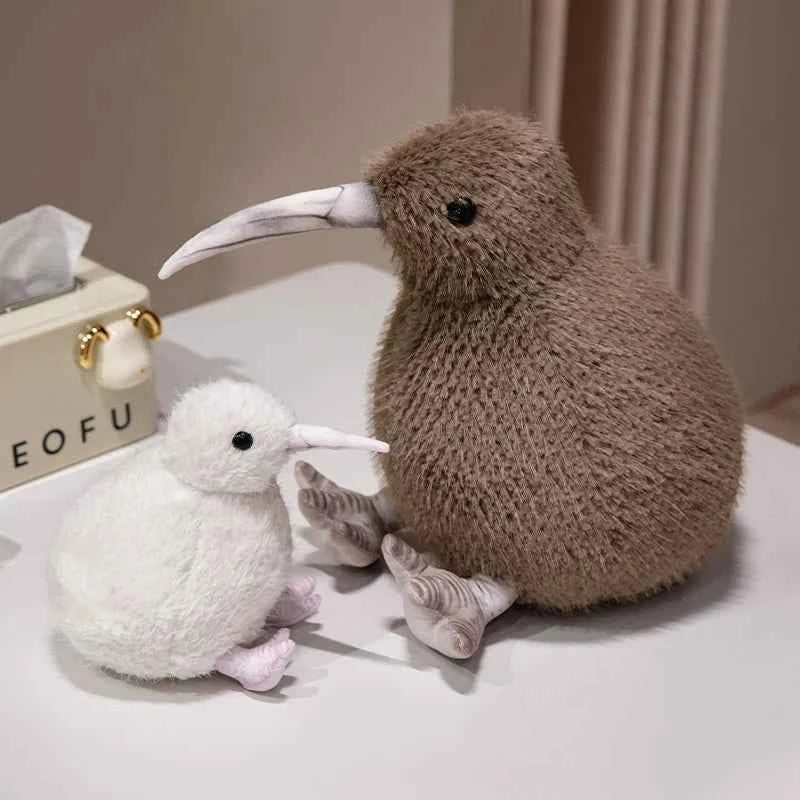 Soft Simulation Kiwi Bird Plush Toys 20-35cm Cute Stuffed birds Animals Soft Doll Kids Toys for Children Birthday Gift