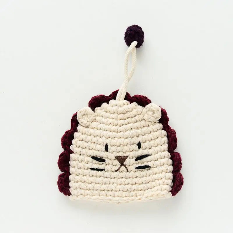 Cute Crochet Cactus Keychain Decorative Bag Charm