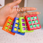Fun 6/12/18Pcs Tic Tac Toe Game Keychains Set for Birthday Wedding Valentine's Day New Year Carnival Party Favors Pinata Fillers