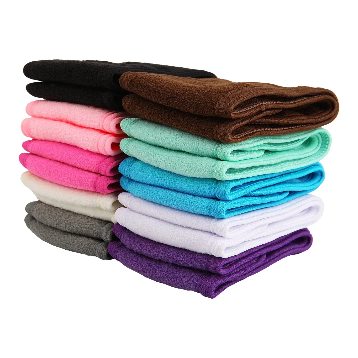 Adjustable Head Band Women Spa Wide Hairband Yoga Bath Shower Makeup Wash Face Cosmetic Headband Soft Toweling Hair Accessories