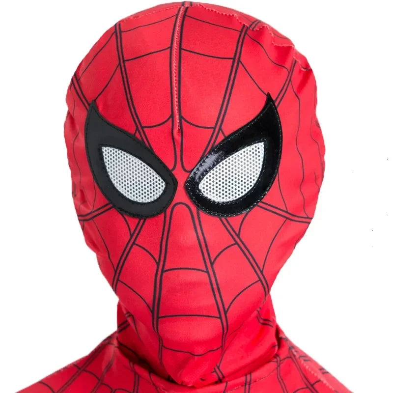 Kids Superhero Spider Costume Spandex Jumpsuit – Cosplay Bodysuit