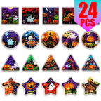 Halloween Mini Maze Game - Bulk Handheld Educational Puzzle for Kids Party Favors Travel Game Graduation Classroom Activity