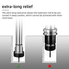 ER Extension Rod C6 C8 C10 C12 C16 C20 C25 C32 ER8 ER11 ER16 ER20 ER25 Extension Rod Tool Holder Bracket Tool Collet 100 150 200