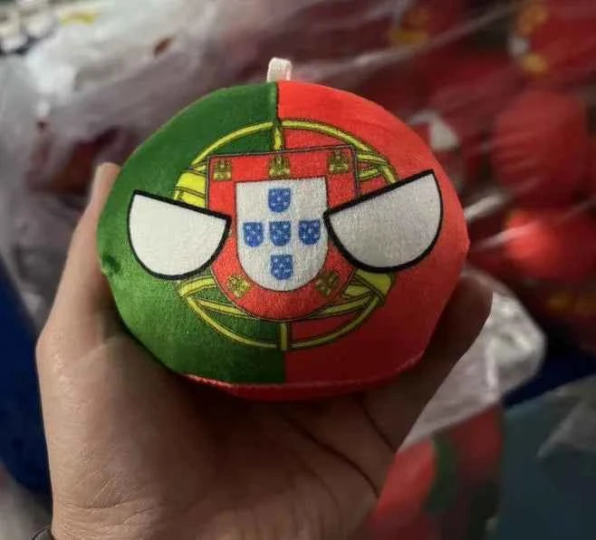 70 styles 10cm Country Ball Plush Toys Polandball Pendant Country Balls Countryball Stuffed Doll Toy Christmas Gift for Kids