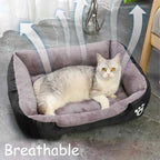 Color Square Winter Warm Pet Bed – Dog & Cat House