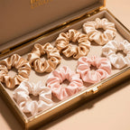 10pcs Large Hair Ties- Stylish Women'S Hair Accessories Set, Perfect for Casual Parties,Back-to-School Season, Christmas