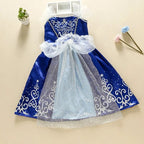 Kids Princess Costume Dress – Elsa, Anna, Jasmine & Moana Outfit